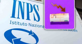 Nuovo taglio sull’assegno INPS dal 2025: in tre anni 968 euro in meno
